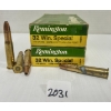 Image 1 : AMMO: 28X REMINGTON .32 WIN SPL - 170 GR HP