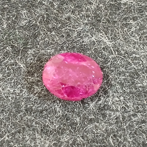NATURAL RUBY - OVAL CUT