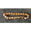 Image 4 : IVANA GOLD TONE STAR TENNIS BRACELET