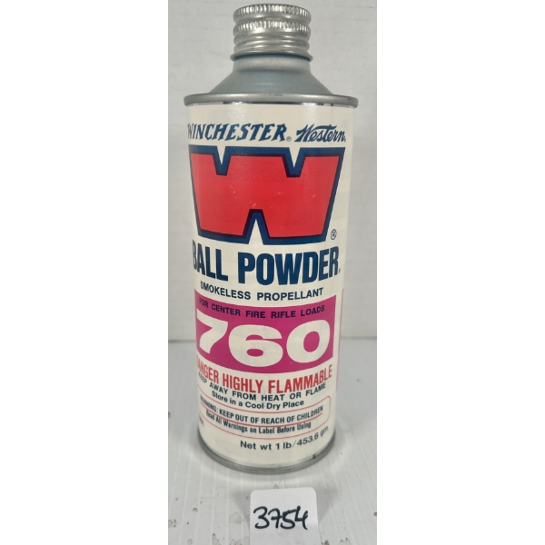 POWDER: APPROX 3/4 LB WINCHESTER 760
