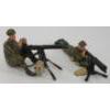 Image 2 : BRITAINS SOLDIERS LEAD FIGURES - NO. 1318 BRITISH MACHINE GUNNERS