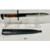 Image 2 : EGYPTIAN HAKIM RIFLE BAYONET WITH SCABBARD