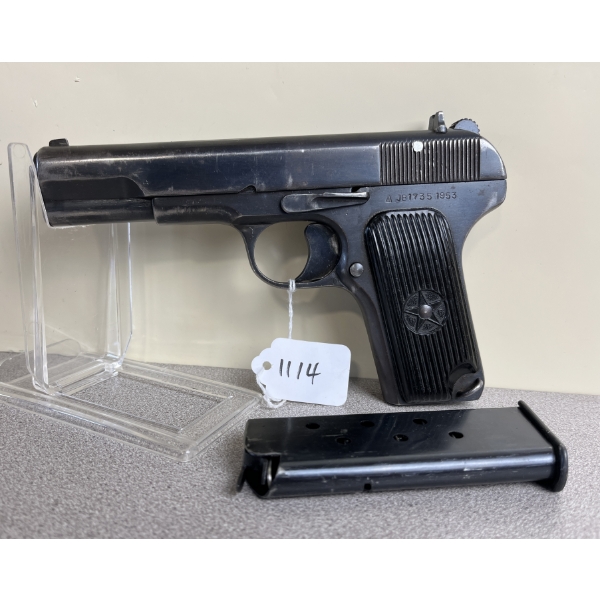TOKAREV TT33 IN 7.62X25 - RESTRICTED 