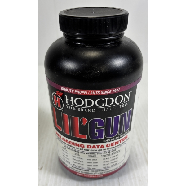 POWDER: 1 LB HODGDON LIL'GUN - SEALED