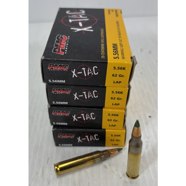AMMO: 80 X PMC 5.56 - 62 GR 