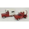 Image 1 : LOT OF 2 - TONKA PRESSED STEEL JEEP CAMPER & CEMENT TRUCK