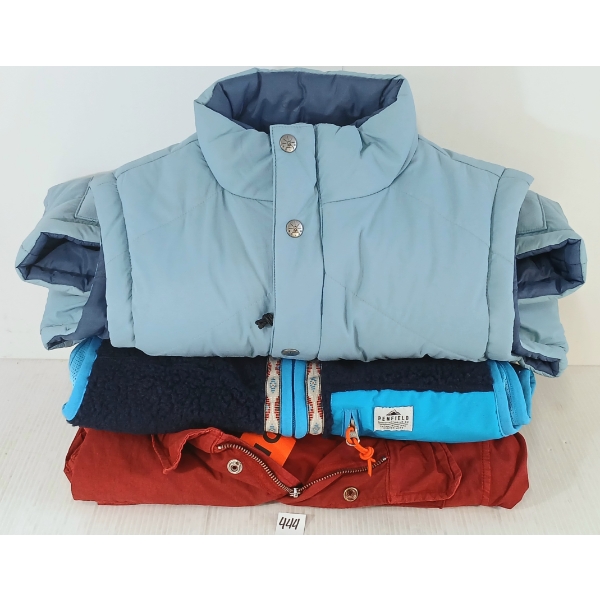 LOT OF 3 - DEUS EX MACHINA JACKET, PENFIELD & POLER VESTS