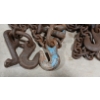 Image 3 : LOT OF 3 - TOW CHAINS W/ GRAB HOOKS