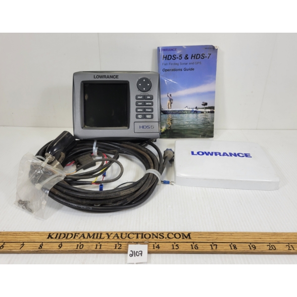 LOWRANCE HDS-5 SONAR & GPS