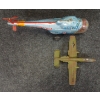 Image 5 : LOT OF 2 - TIN LITHO R.C.A.F. HELIOCOPTER & ERTL DIECAST JET