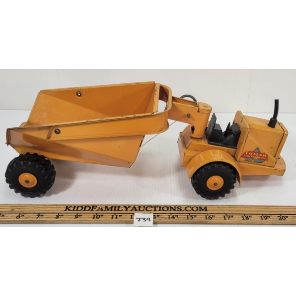 LUMAR CONTRACTORS PRESSED STEEL EARTH HAULER