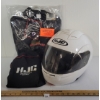 Image 1 : LOT OF 2 - HJC SY-MAX MOTORCYCLE HELMET & GEARS HELMET BAG