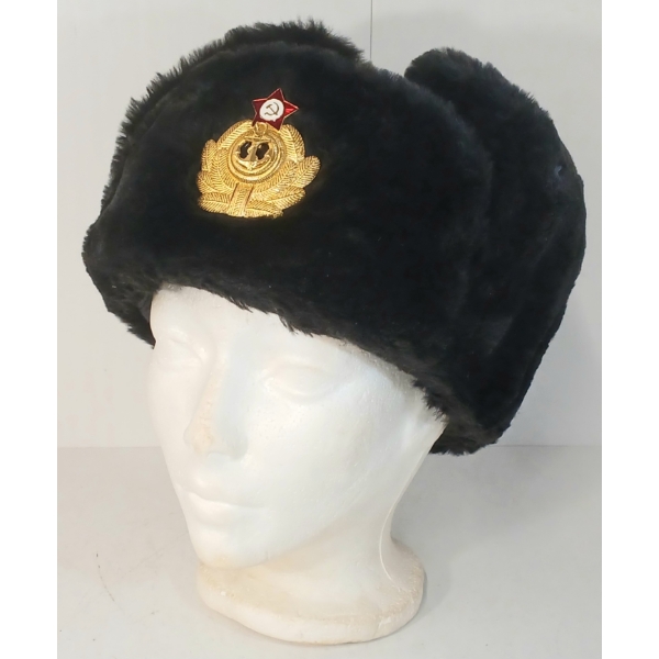 SOVIET RUSSIAN NAVY WINTER CAP