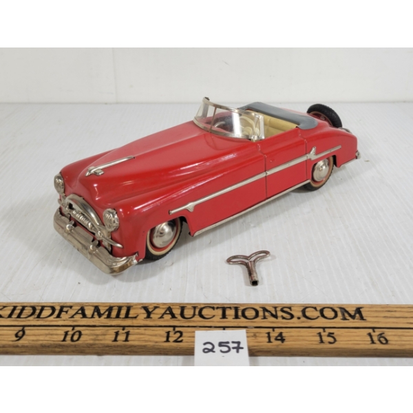 TIN CONVERTIBLE FRICTION CAR 