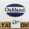 Image 1 : 1921-1922 OAKLAND RAD BADGE