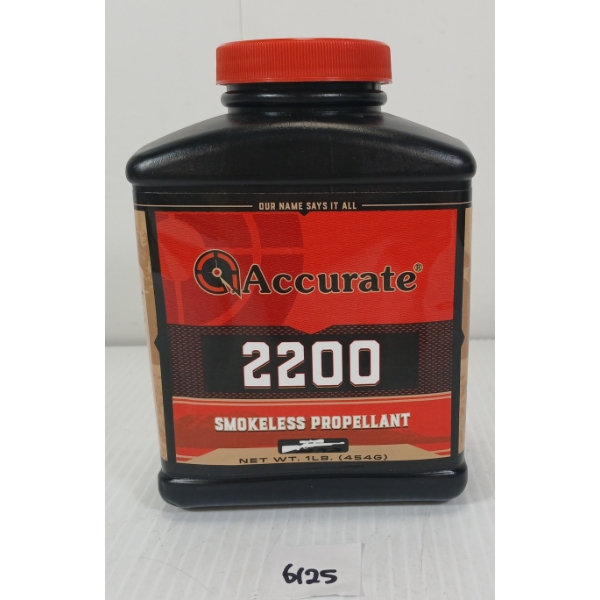 POWDER: ACCURATE 2200 SMOKELESS POWDER - 1LB