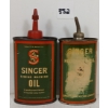 Image 3 : LOT OF 2 - SINGER HOUSEHOLD & SEWING MACHINE 3OZ OILERS