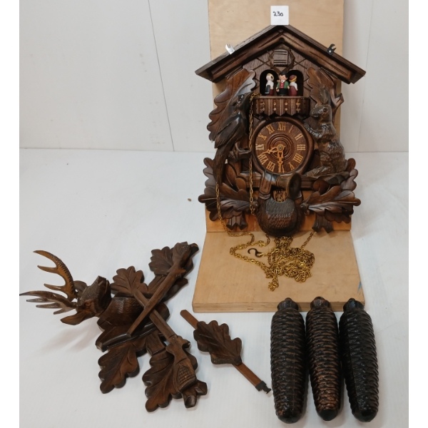 A. SCHNEIDER CUCKOO CLOCK