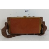 Image 7 : BRONZE BEADED BOX CLUTCH PURSE W/ COMPACT MIRROR