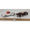 Image 4 : LOT OF 2 - FRANKLIN MINT 1935 DUESENBERG J 550 & 1935 AUBURN 851 SPEEDSTER MODELS