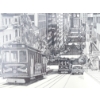 Image 2 : CITYSCAPE BY MARTIN TANG (PRS AMERICAN ARTIST) - FRAMED PRINT