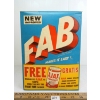 Image 1 : FAB BRAND HOUSEHOLD DETERGENT 2LB 5OZ BOX W/ CONTENTS