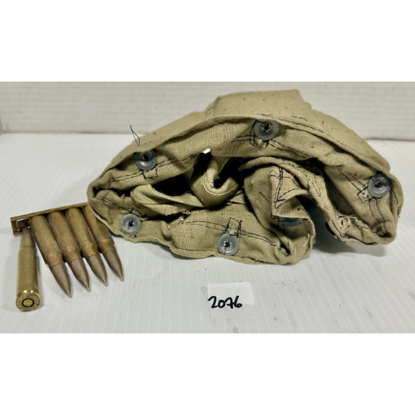 AMMO: 70X 8 MM MAUSER - MILITARY FMJ