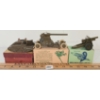 Image 3 : LOT OF 3 - BRITAINS LEAD MODELS - NO. 1717 A.A. GUN, 1876 BREN GUN CARRIER & 2026 GUN HOWITZER