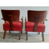 Image 3 : LOT OF 2 - MID-CENTURY MODERN STYLE DANISH LOUNGE CHAIRS 