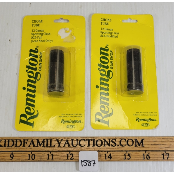 LOT OF 2 - REMINGTON 12GA CHOKE TUBES