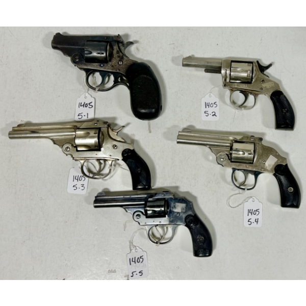 LOT OF 5 - PROHIBITED HANDGUNS