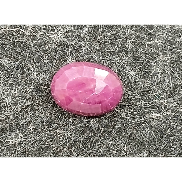 OVAL MIXED CUT LOOSE NATURAL MADAGASCAR RUBY ($7,500.00 APPRAISAL)