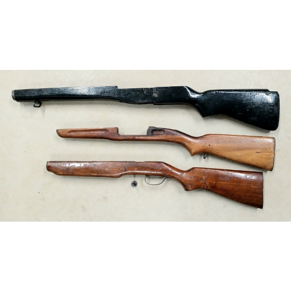 LOT OF 3 - COOEY 75, KRAG SPORTER & M-14 STOCKS