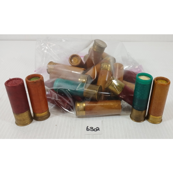 AMMO: 25X MIXED 10GA - 2 1/2 & 2 3/4IN - #4 SHOT - INCL COLLECTABLE BOX & PAPER LABELS