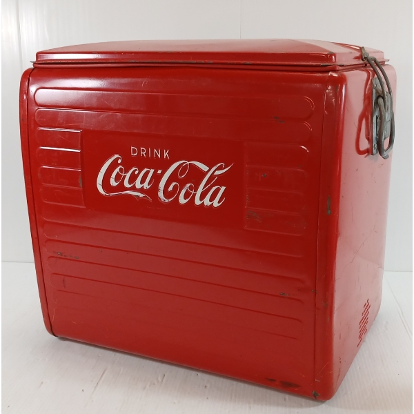 1962 DRINK COCA-COLA PICNIC COOLER
