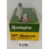 Image 1 : AMMO: 50X REMINGTON .357 MAG - 158GR - LEAD SEMI-WADCUTTER