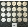 Image 1 : LOT OF 20 - 1968 CDN 25 CENT COINS