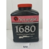 Image 1 : POWDER: ACCURATE 1680 DOUBLE-BASE SMOKELESS POWDER - 1LB