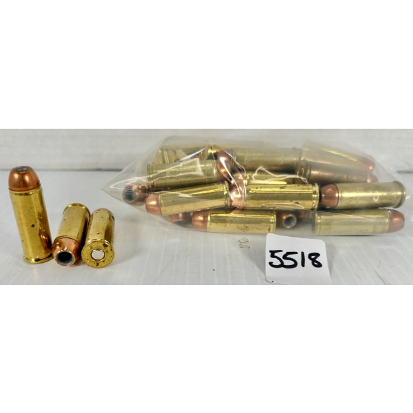 AMMO: 36X RELOADS .45 COLT - HP