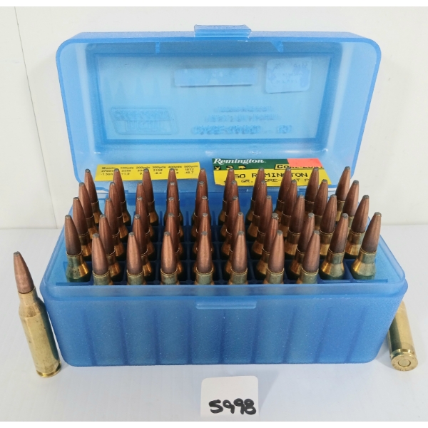 AMMO: 49X REMINGTON .260 REM - 140GR - CORE-LOKT PSP - FACTORY LOADS