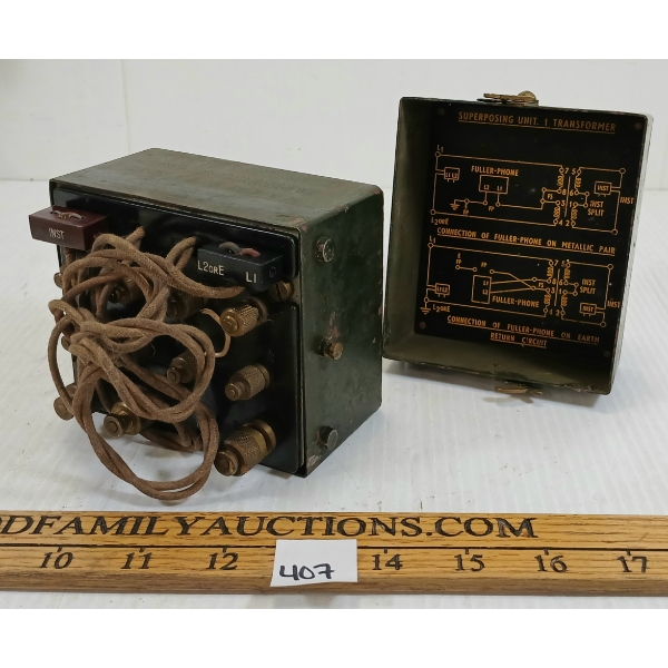 RA CAT SUPERPOSING UNIT 1 TRANSFORMER