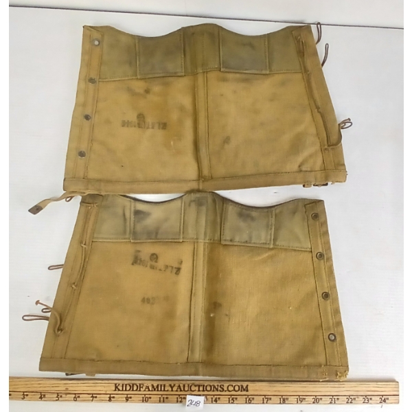PAIR OF 1944 CDN Z.L. & T. LTD GAITERS