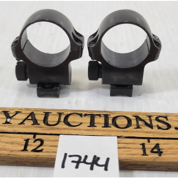 PAIR OF NO.1 BULL BARREL RINGS