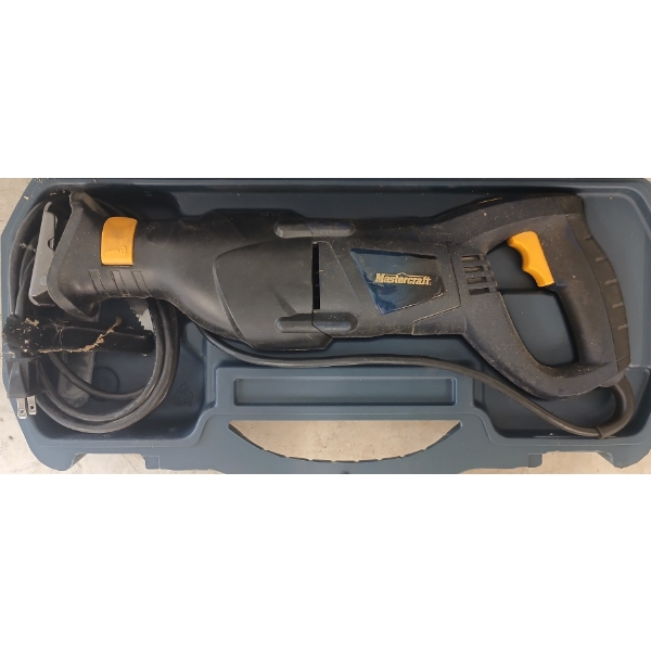 MASTERCRAFT 110V CORDED RECIPROCATING SAW IN CASE