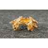 Image 4 : JOAN RIVERS GOLD TONED MALTESE CROSS HONEYBEE BROOCH W/ TOPAZ