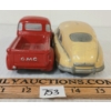 Image 4 : LOT OF 2 - NATIONAL PRODUCTS DIECAST CAR & TRUCK MODELS