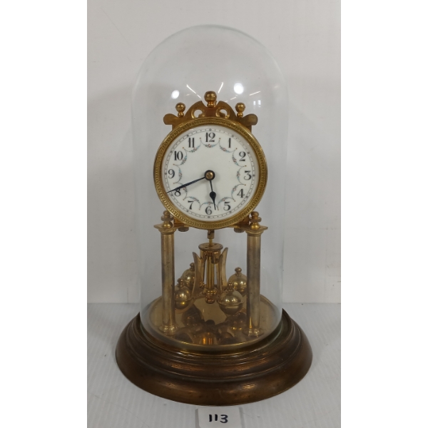 1912 GERMAN 400 DAY DOME CLOCK