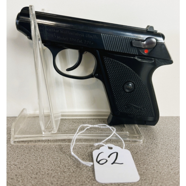 WALTHER MODEL TPH IN .22 LR - PROHIB