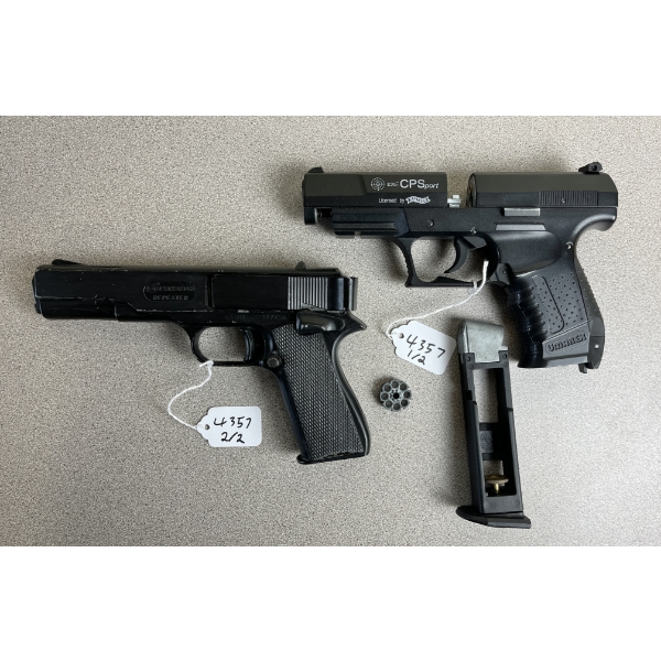 LOT OF 2 - PELLET PISTOLS - NO PAL REQUIRED 