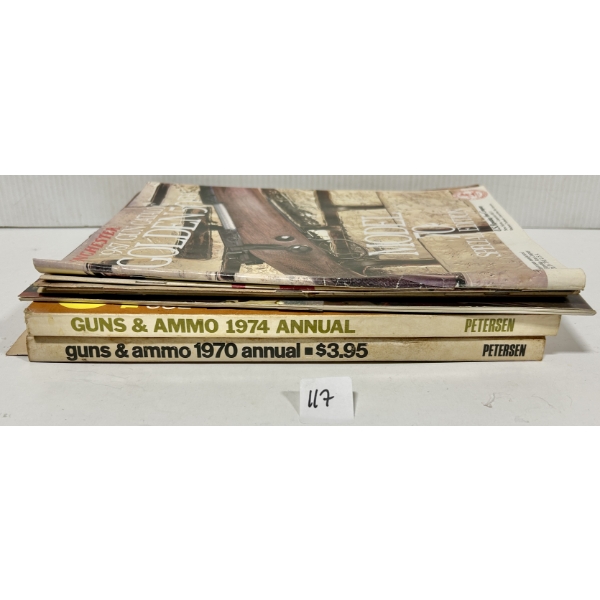 LOT OF 8 - GUN CATALOGS & PRICE BOOKS